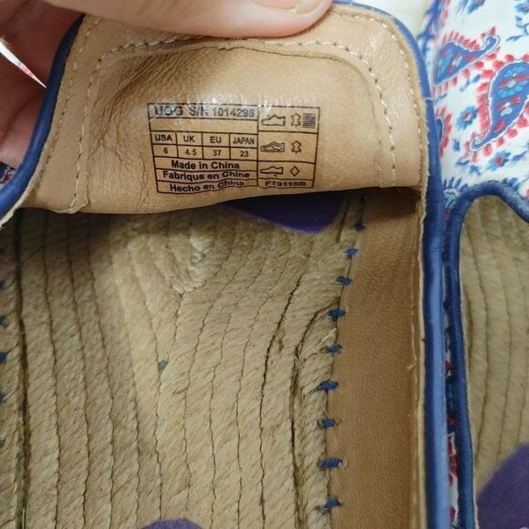 UGG Australia Sandrinne Liberty Racing Stripe Blue - Picture 11 of 11